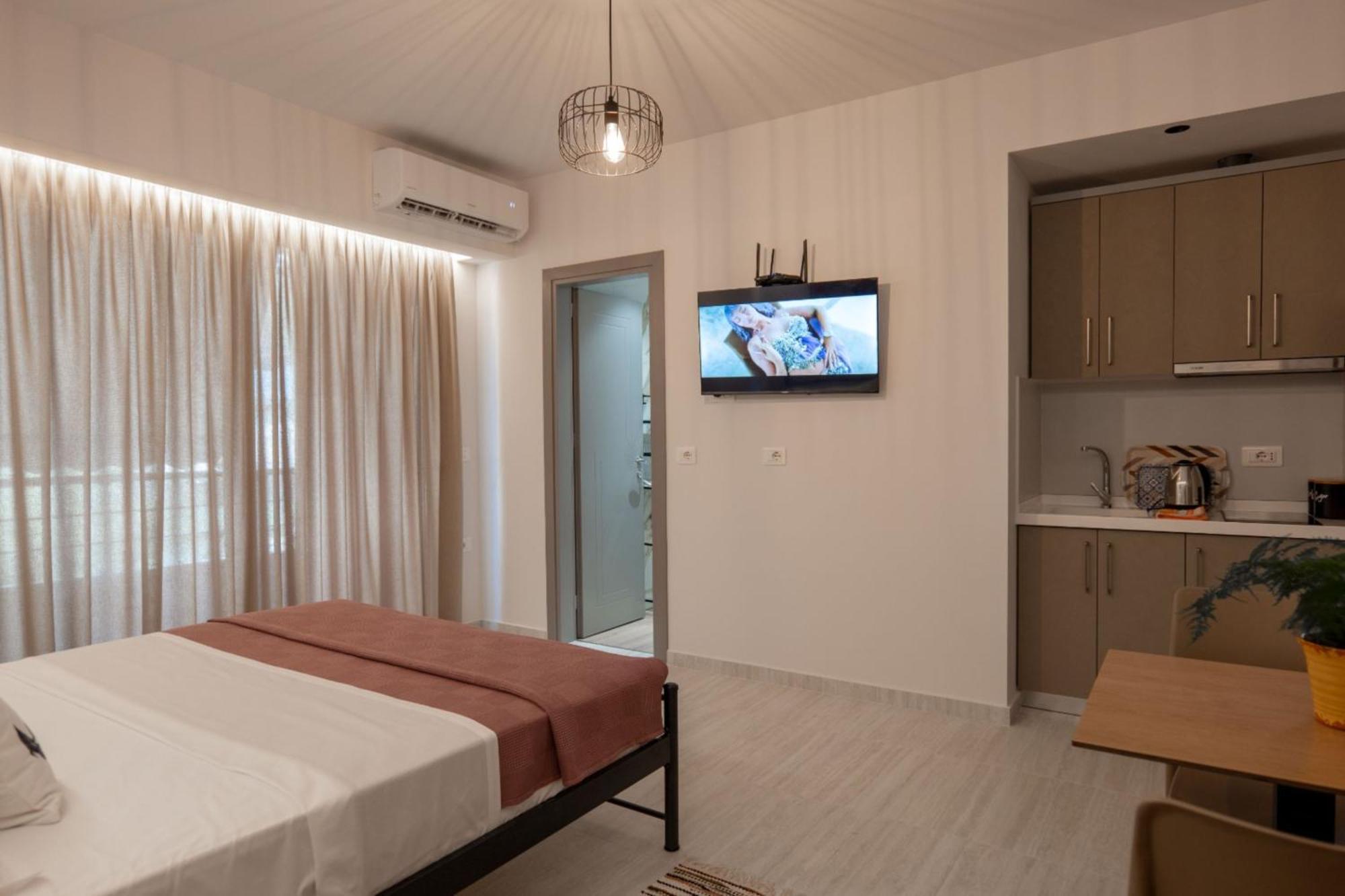 Aleksandra Apartments Sarande Ngoại thất bức ảnh
