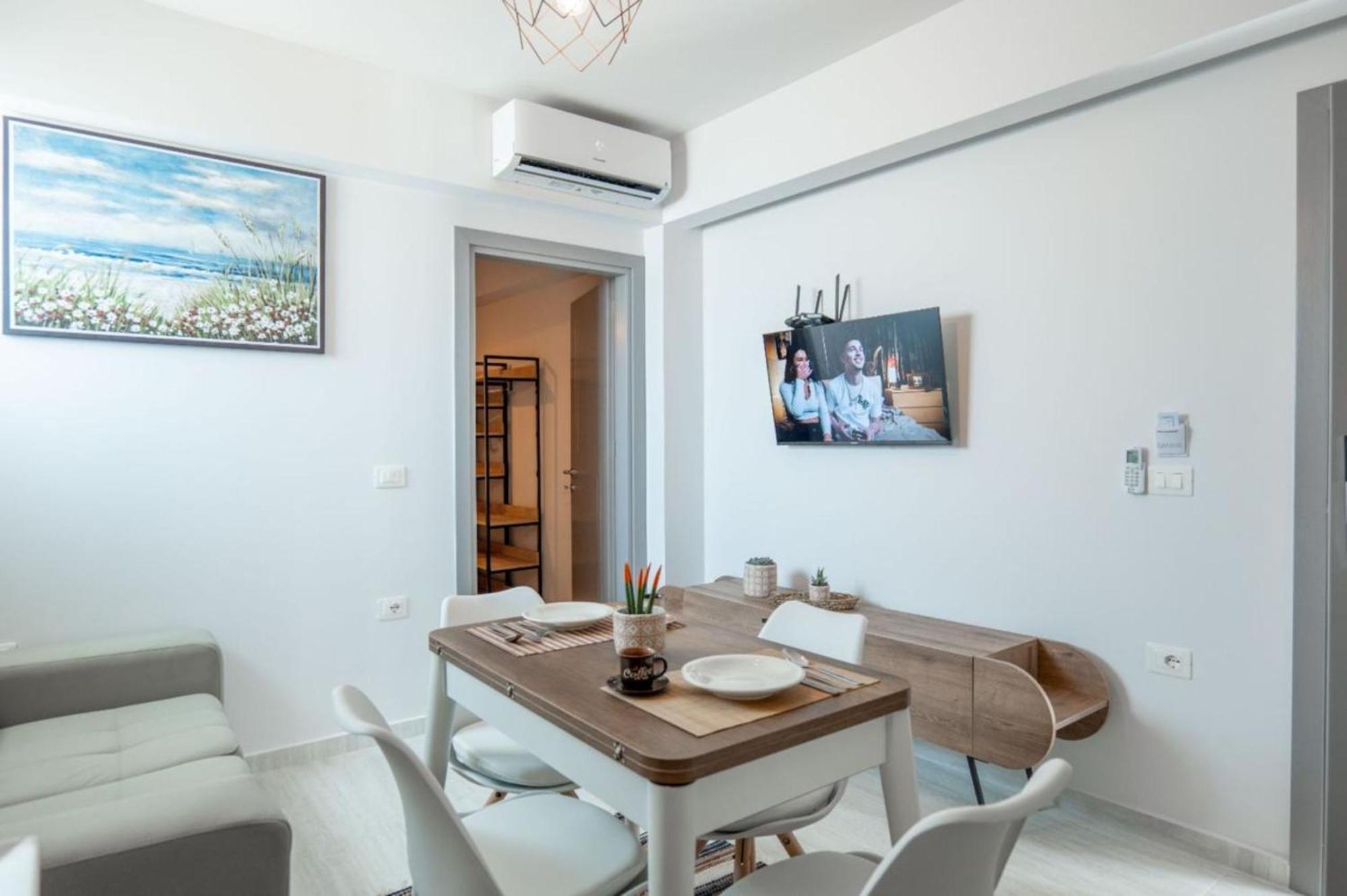 Aleksandra Apartments Sarande Ngoại thất bức ảnh